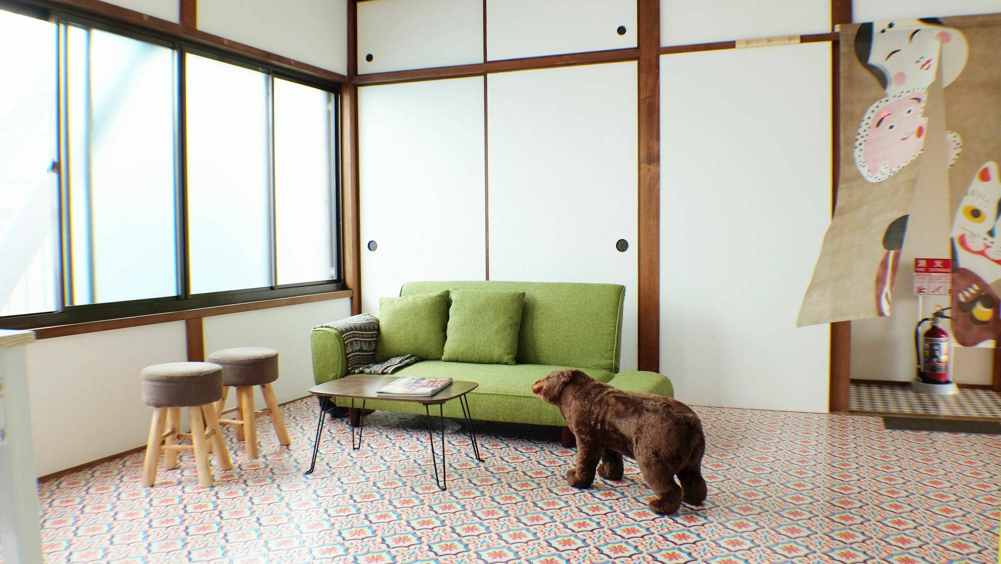 Umbrella House Vandrehjem Osaka Eksteriør billede